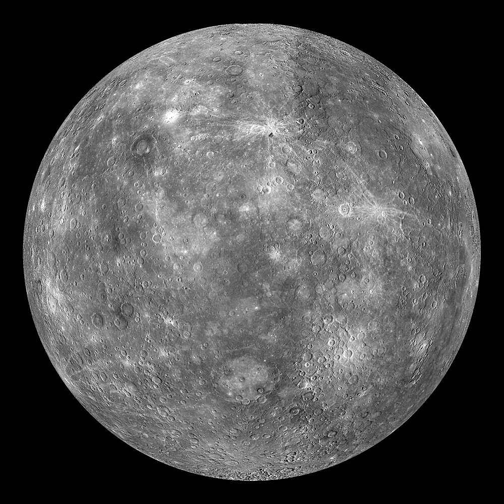 Mercury, MESSENGER Image, 2008