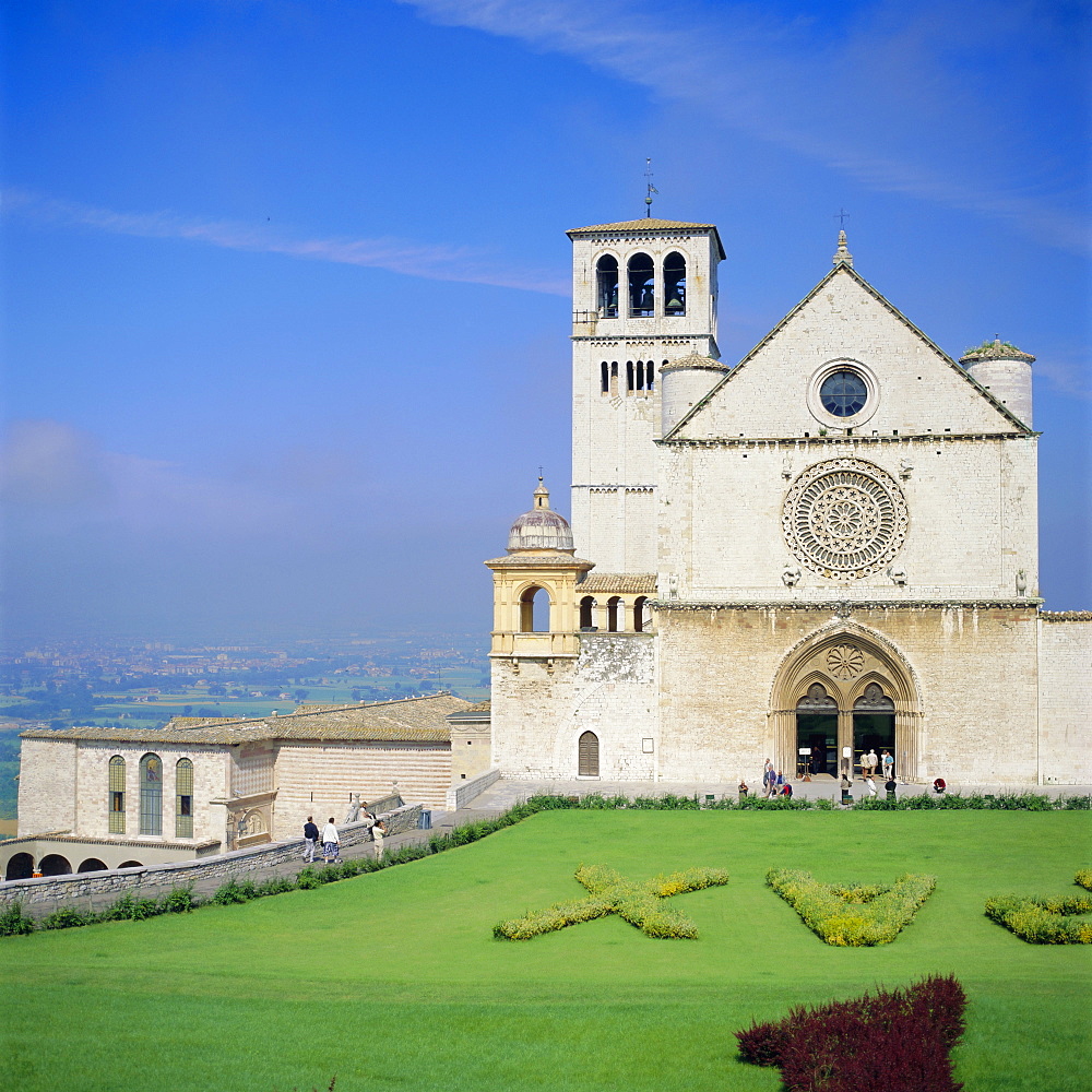 Basilica di San Francesco Chiesa Superiore, Assisi, umbria, Italy