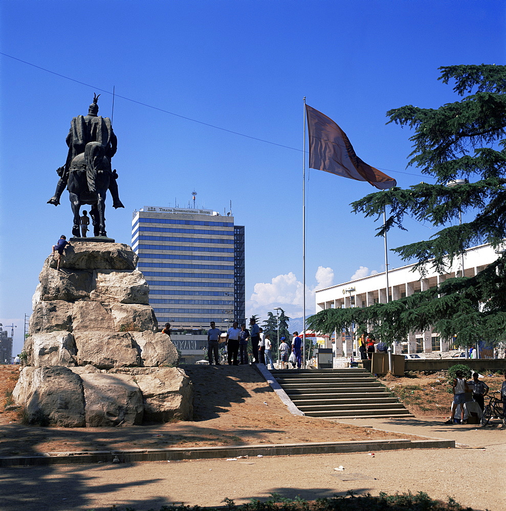 Central Square, Tirana, Albania, Europe