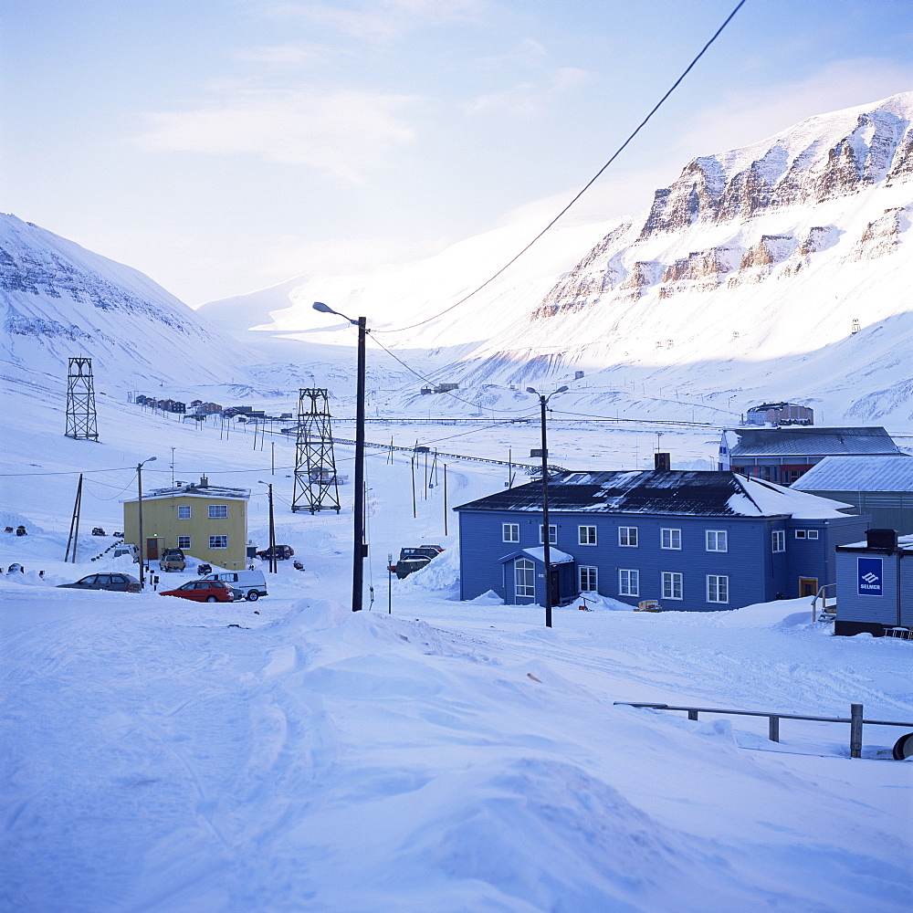 Longyearbyen, Spitsbergen, Norway, Scandinavia, Europe