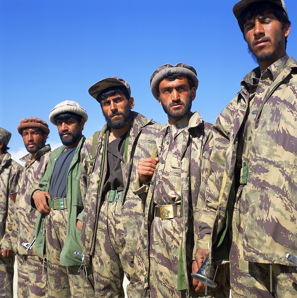 Mujeheddin troops, Kabul, Afghanistan, Asia