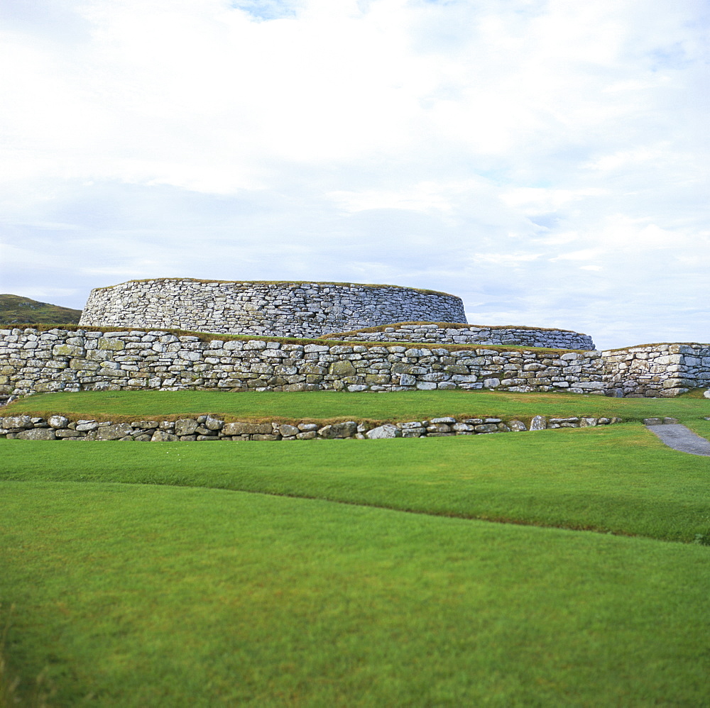 Clickimin Broch, Lerwick, Shetland, Shetland Islands, Scotland, United Kingdom, Europe