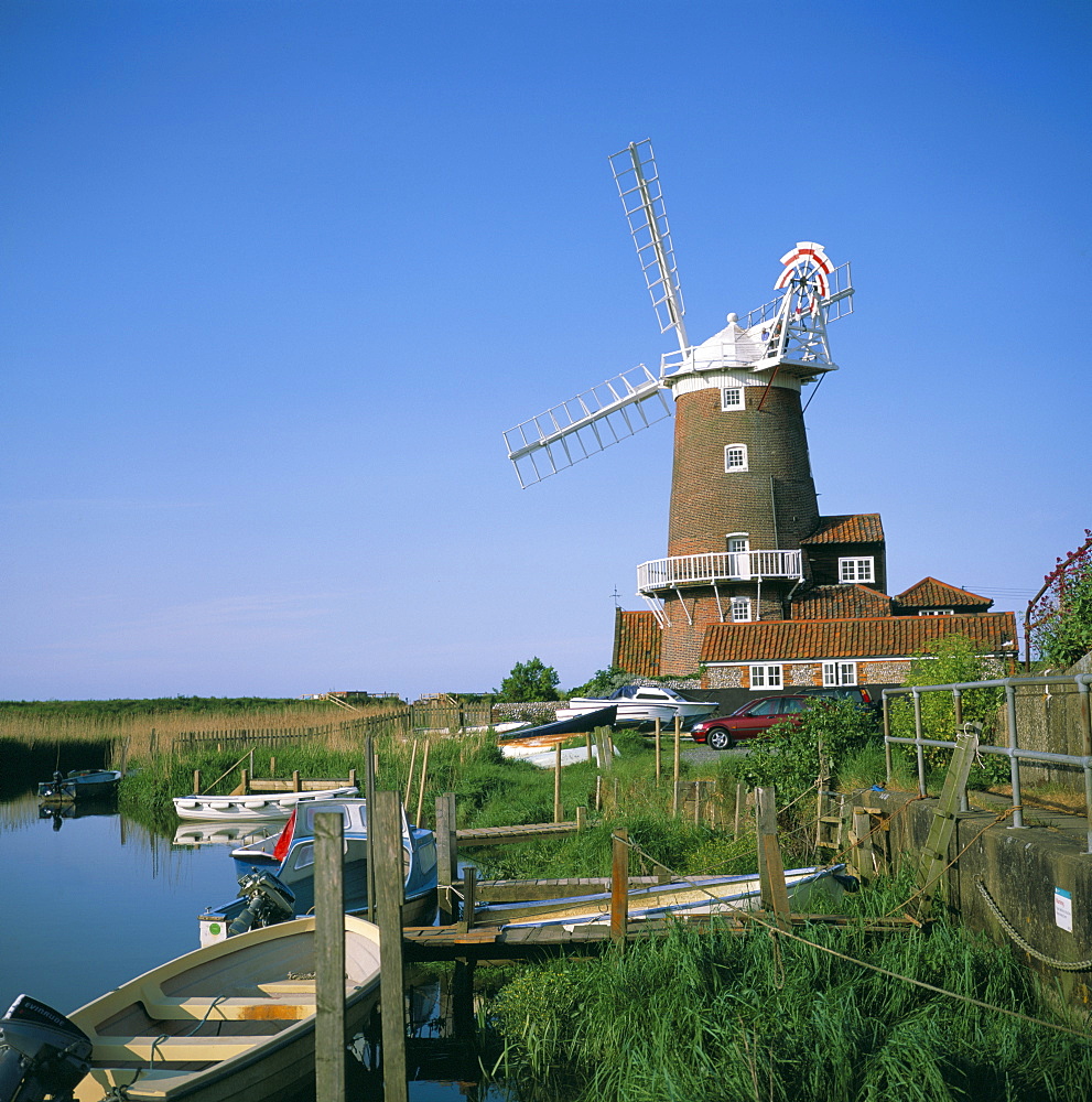 Cley Mill, Cley Next The Sea, Norfolk, England, United Kingdom, Europe