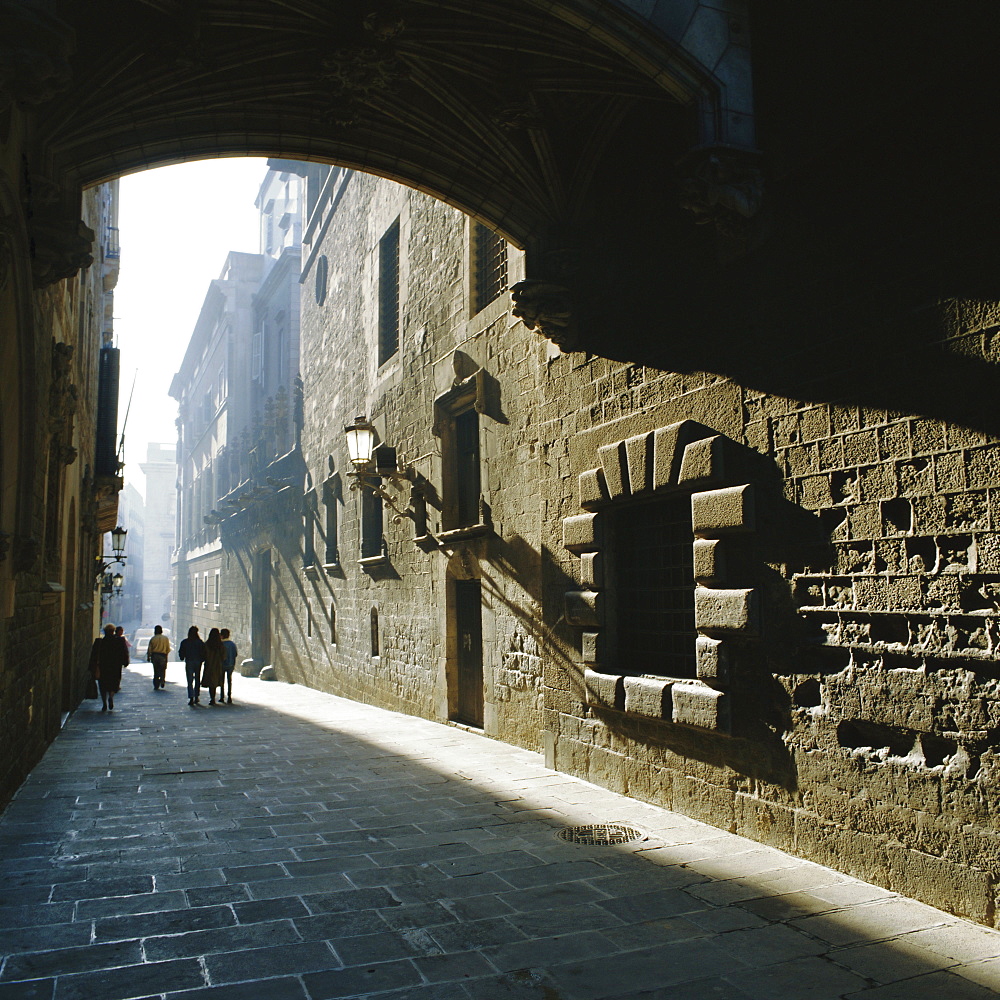 Gothic quarter, Barcelona, Catalonia (Cataluna) (Catalunya), Spain, Europe