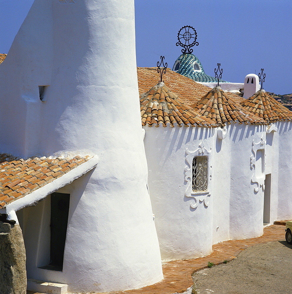 Stella Maris church, Porto Cervo, Sardinia, Italy, Europe