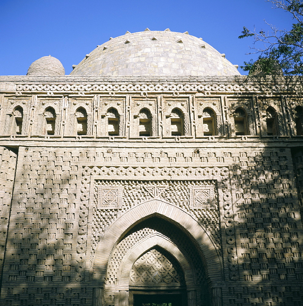 Mausoleum of the Samanids, dating from the 9th century AD, Bukhara, UNESCO World Heritage Site, Uzbekistan, Central Asia, Asia