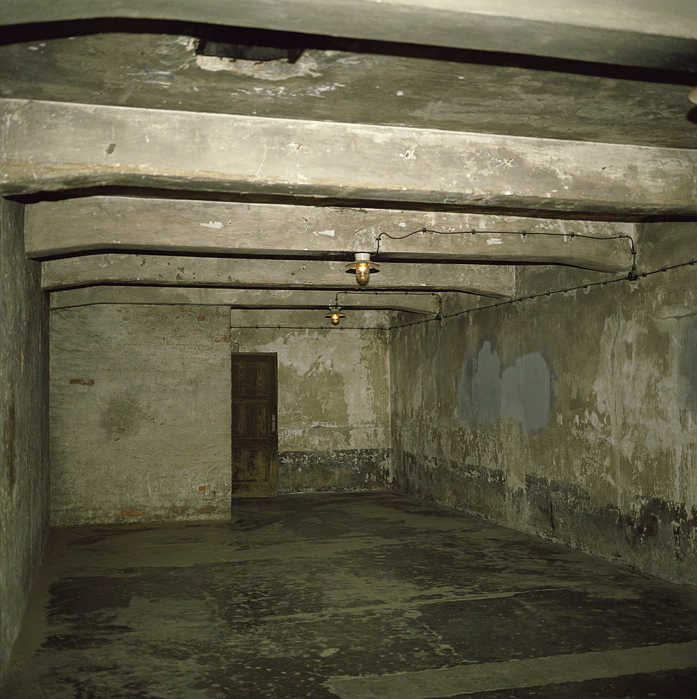 Gas chamber, Auschwitz Concentration Camp, UNESCO World Heritage Site, Oswiecim, Poland, Europe