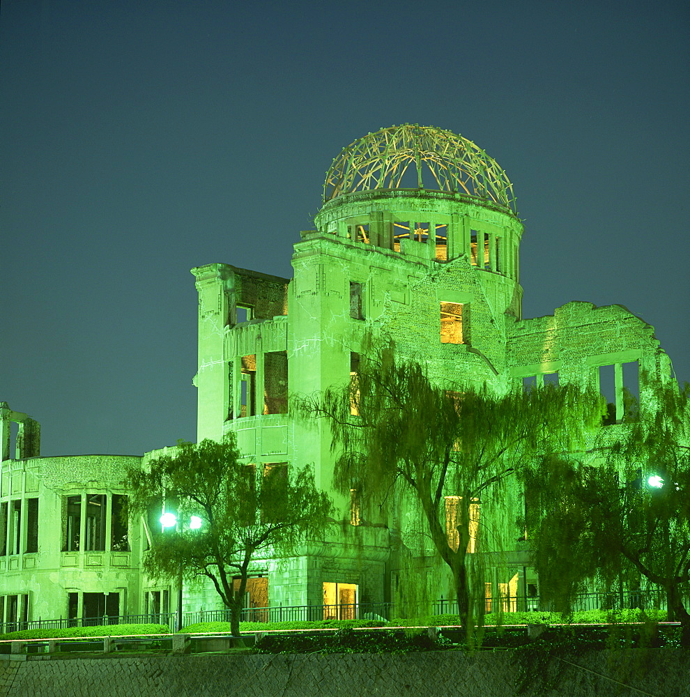 A-Bomb Dome, Hiroshima, UNESCO World Heritage Site, Honshu, Japan, Asia