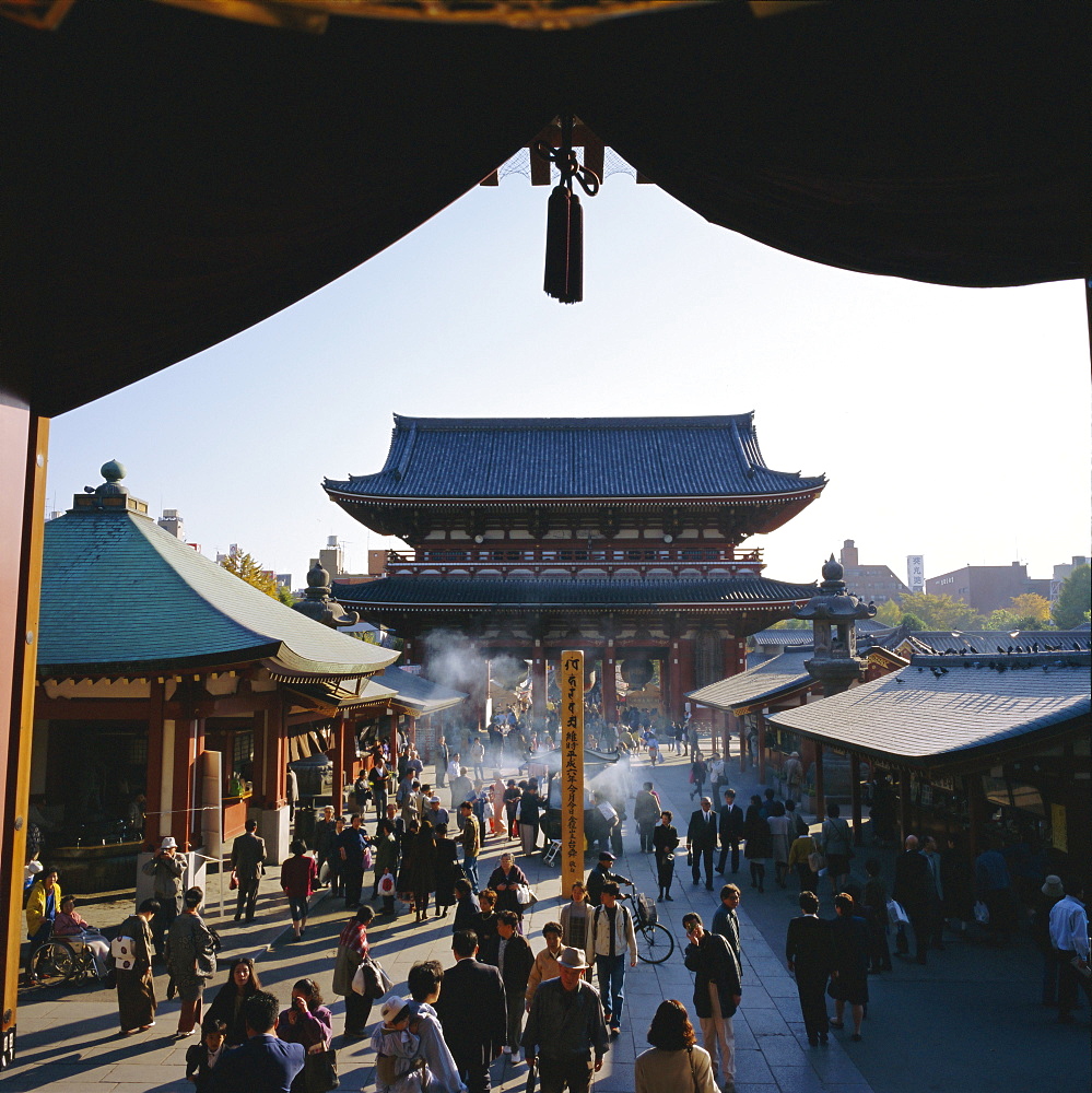 Hozo-mon Gate, Asakusa Kannon (Senso-ji) Temple, Asakura, Tokyo, Japan