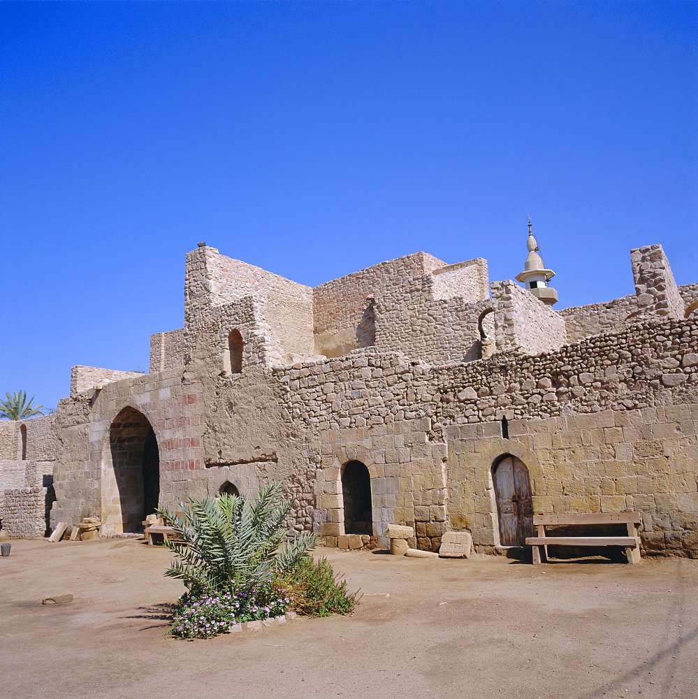 Aqaba Fort, Aqaba, Jordan, Middle East"Built by Mamluke Sultan Qansawh el-Ghawri, 1501-16"