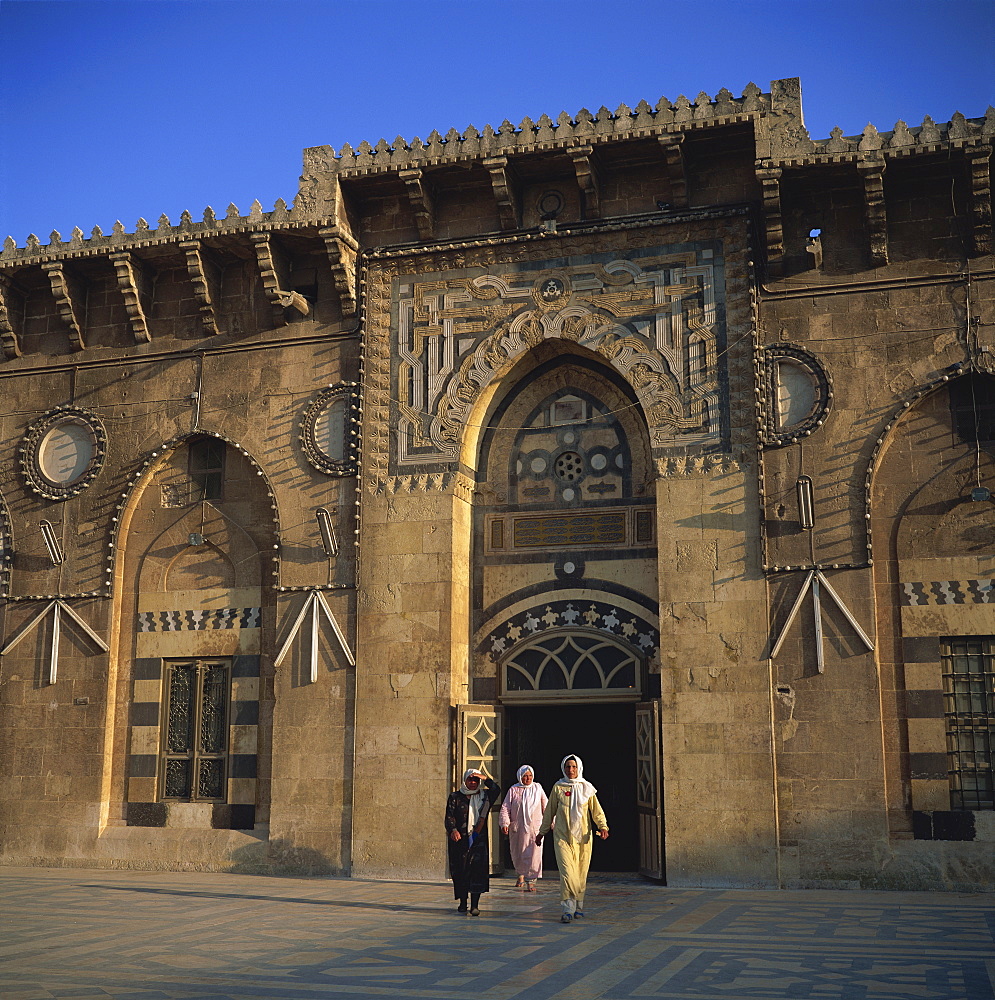 The Grand Mosque, founded in 715, Aleppo, UNESCO World Heritage Site, Syria, Middle East