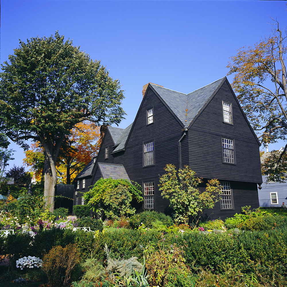 House of the Seven Gables, 1668, made famous in Nathaniel Hawthorne's novel of the same name, Salem, Massachusetts, USA