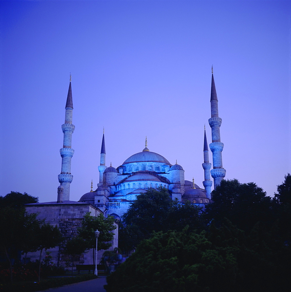 Sultan Ahmet Mosque (Blue Mosque) 1609-1616, Istanbul Turkey, Eurasia