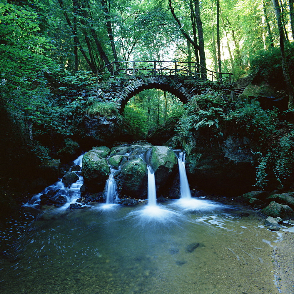 Schiessentumpel in the Mullerthal, Luxembourg, Europe