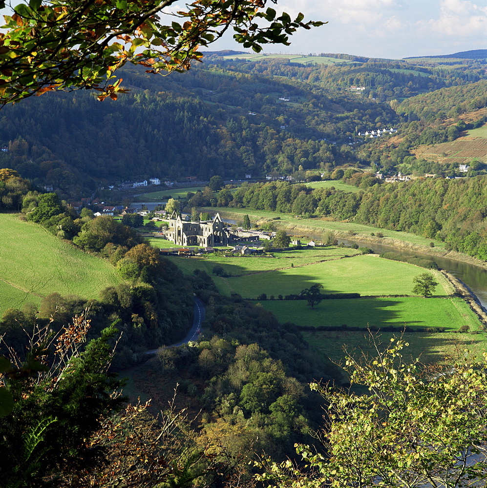 Tintern Abbey, Gwent, South Wales, Wales, United Kingdom, Europe