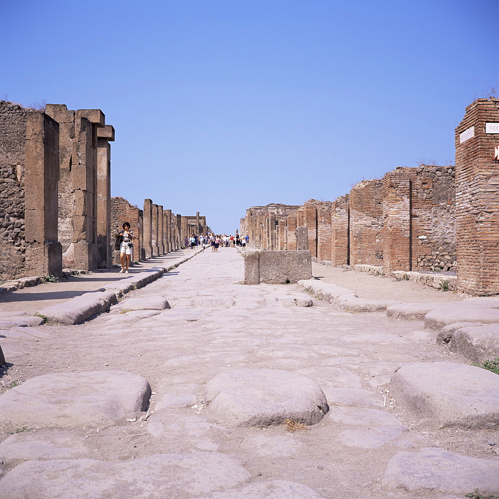 Pompeii, UNESCO World Heritage Site, Campania, Italy, Europe