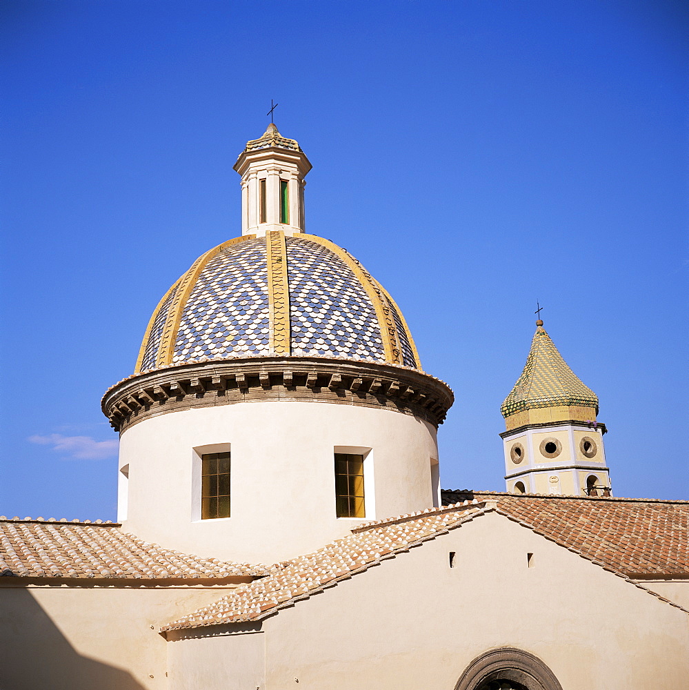 Church of S. Gennaro, Praiano, near Amalfi, Campania, Italy, Europe