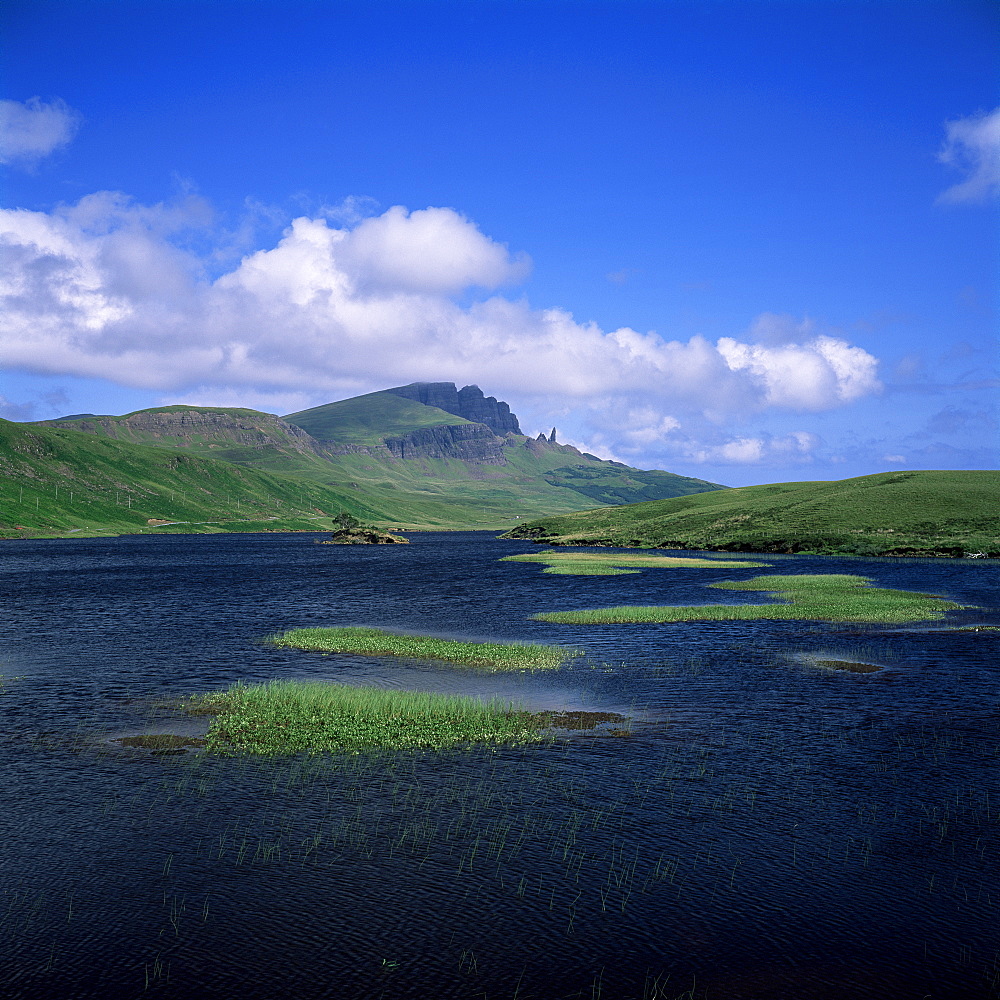 Loch Fada and the Storr, Isle of Skye, Highland region, Scotland, United Kingdom, Europe