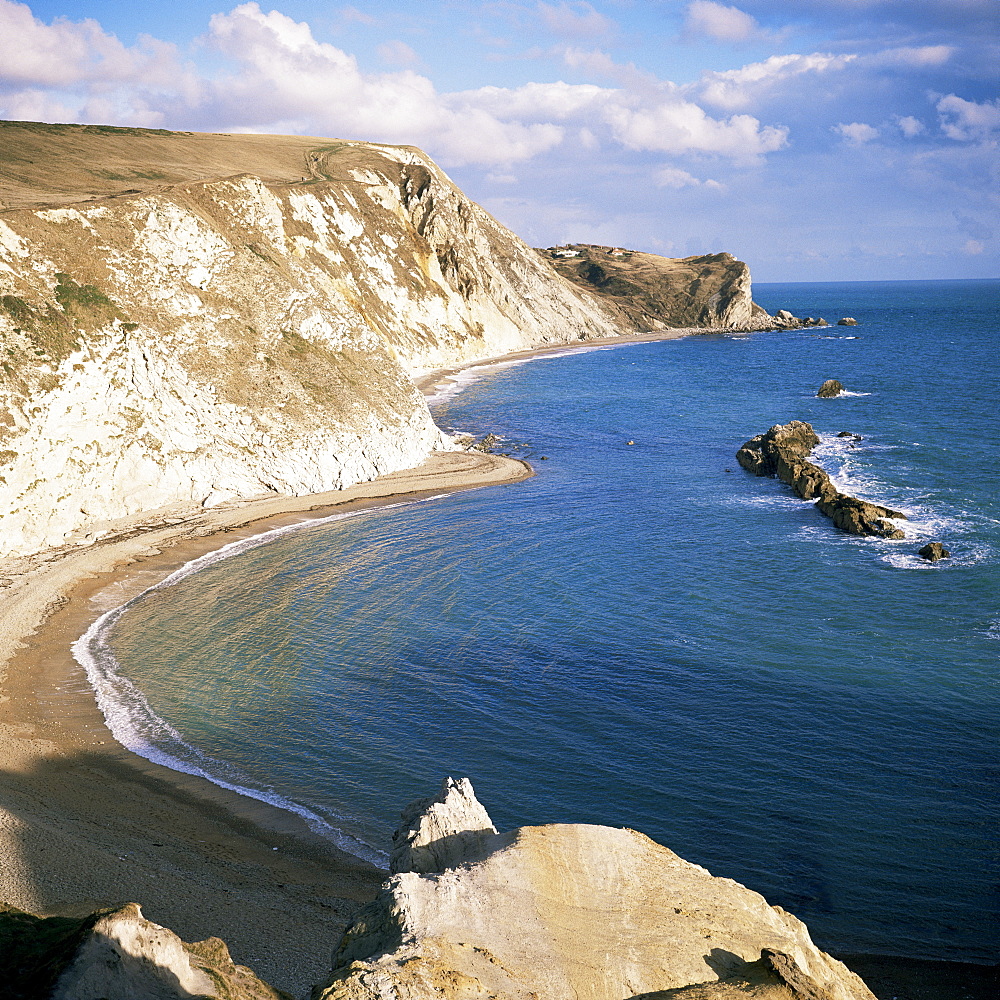 St. Oswald's Bay, Dorset, England, United Kingdom, Europe