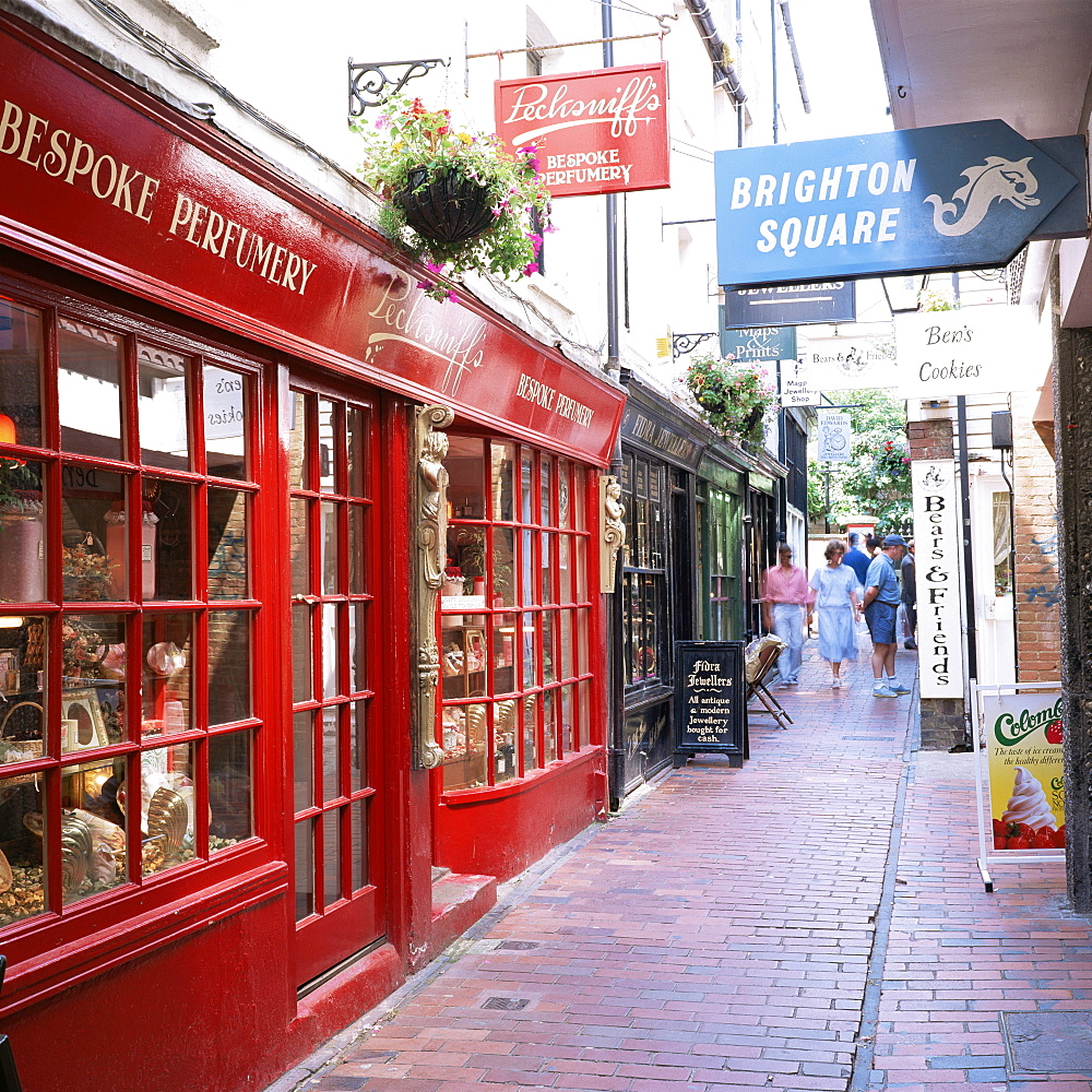 The Lanes, Brighton, East Sussex, England, United Kingdom, Europe