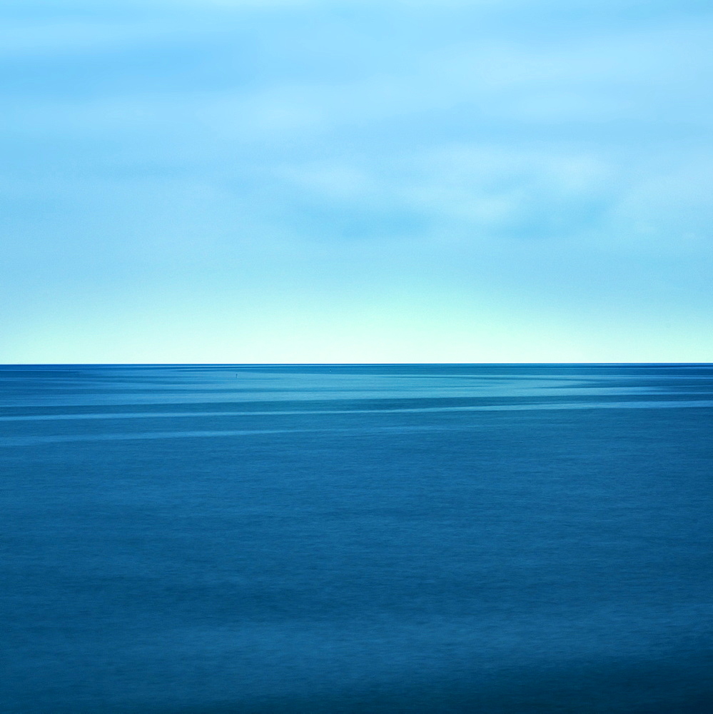 Sunrise on the Mediterranean Sea, Collioure, Languedoc-Roussillon, France, Europe