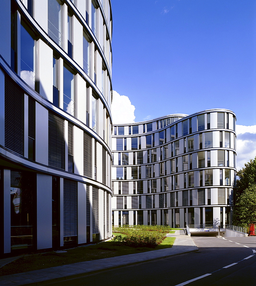 Office building "Hamburger Welle", Hamburg Wave, Hamburg, Germany, Europe