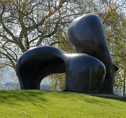 Henry Moore sculptures, Zurich, Switzerland, Europe