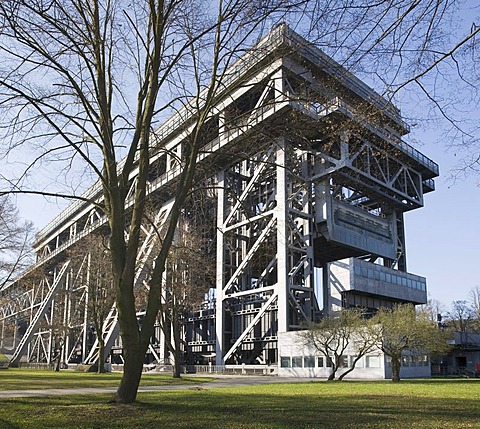 Niederfinow Ship Lift, Barnim, Brandenburg, Germany, Europe