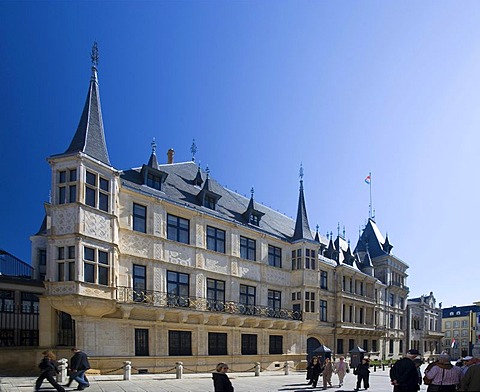 Grand-Duc, Ducal Palace, Palace of the Grand Duke, house of representatives, Grand Ducal Palace, Luxembourg, Europe