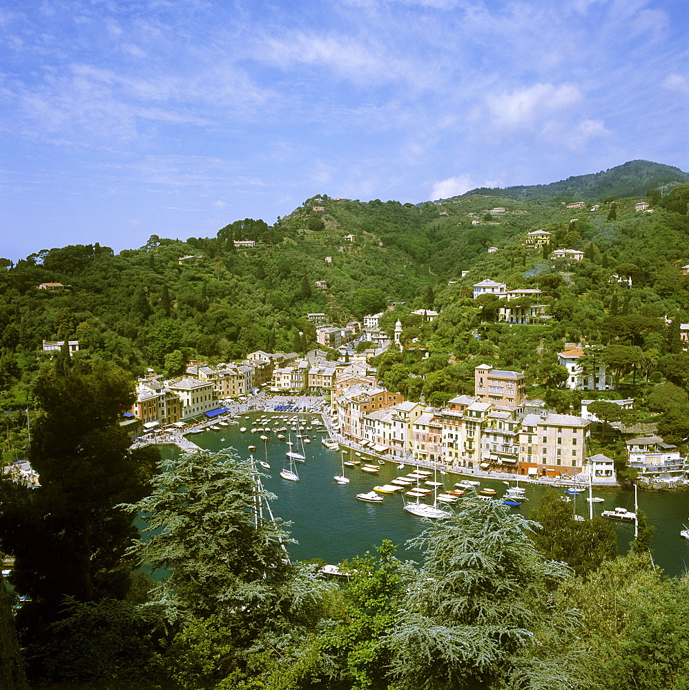 Portofino province of Genua Italy Italia port