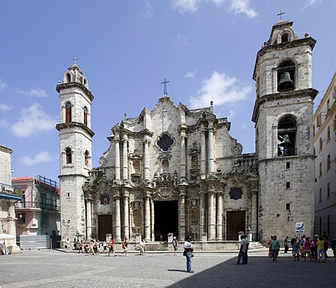 La Catedral, Cathedral of Saint Christopher of Havana, Cuba, Caribbean