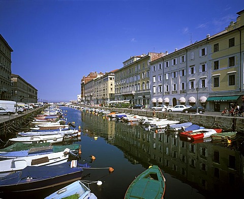 Canal Grande, Trieste, Friuli-Venezia Giulia, Italy