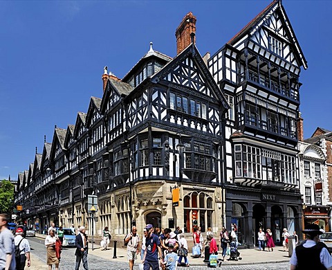 High Cross in the centre of Chester, Cheshire, Great Britain