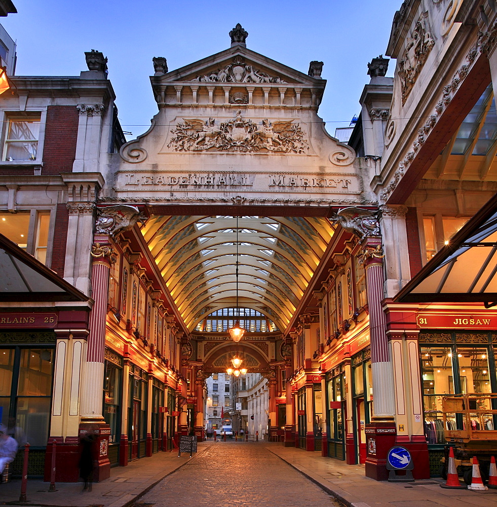 Leadenhall Market, London, England, UK, Europe