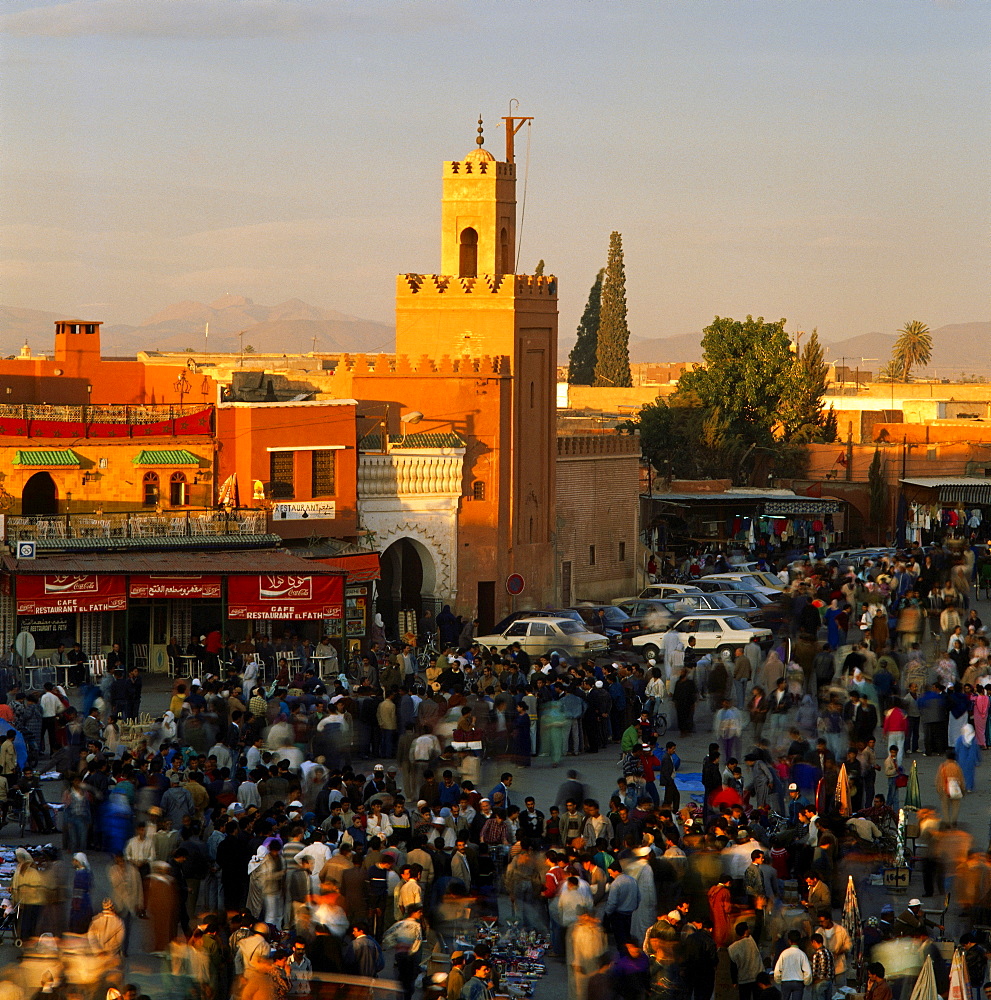 Djemaa El Fna, Marrakesch, Morocco, Africa