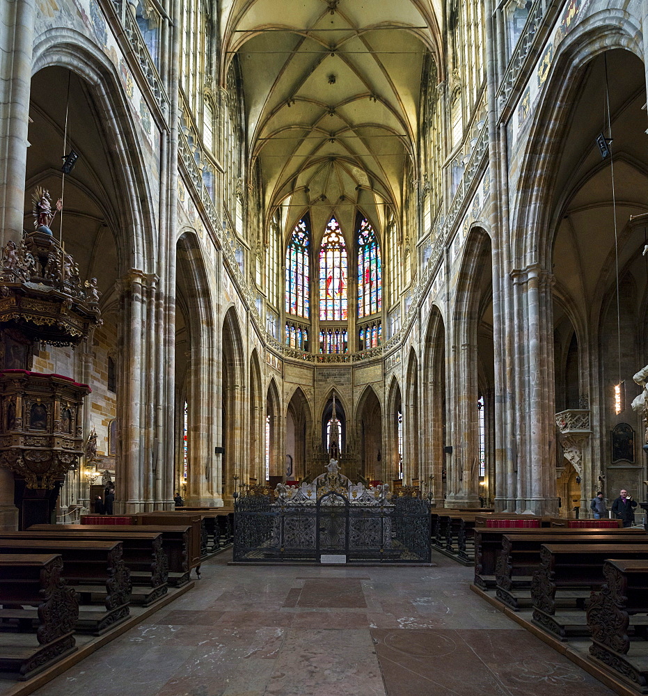 St. Vitus Cathedral, Prague, Czech Republic, Europe