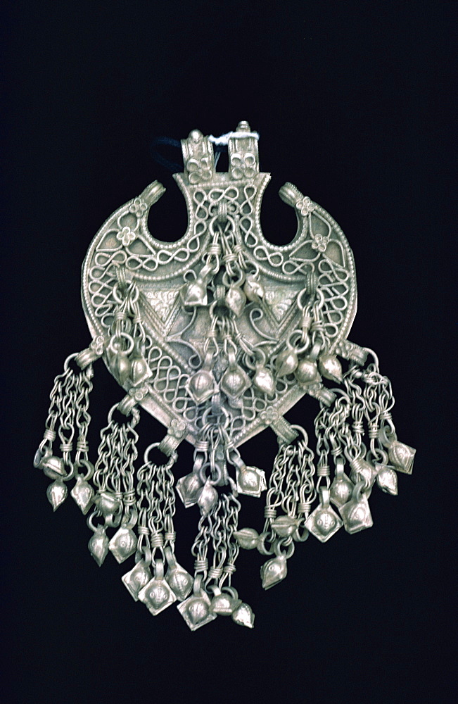 Sargul hair ornament, North West Frontier Province, Pakistan, Asia