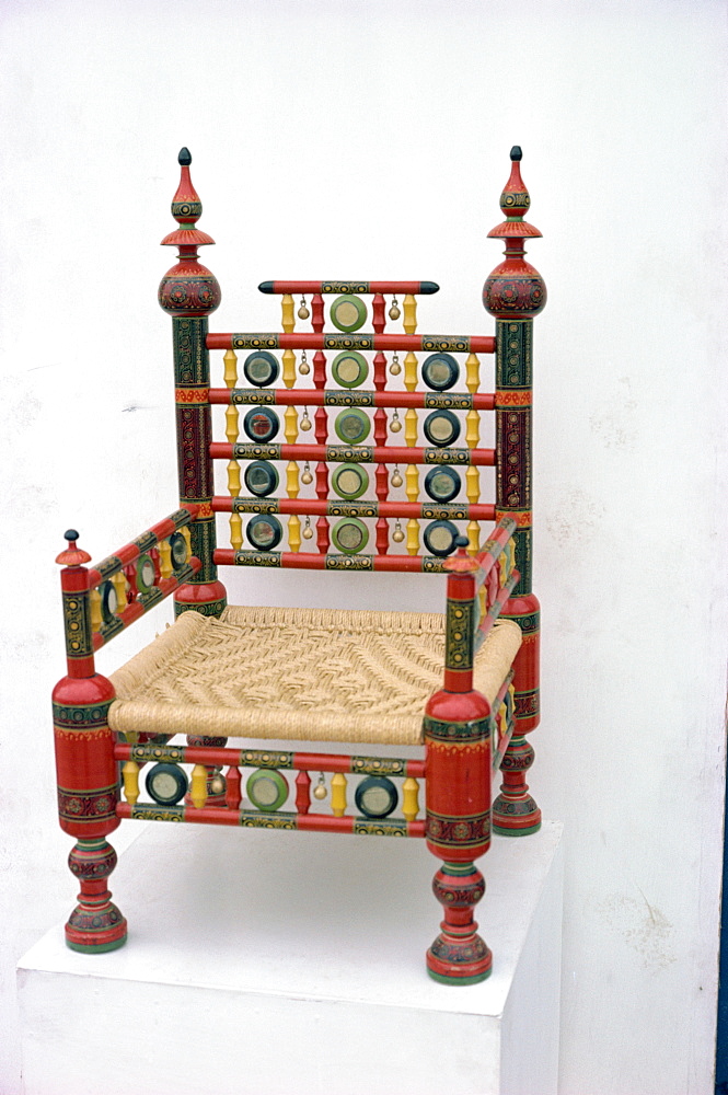 Peerah chair made in Dera Ismail Khan and Punjab, Pakistan, Asia