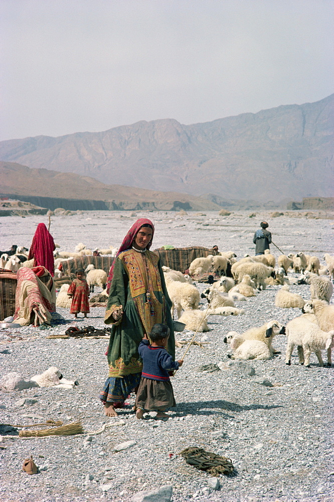 Baluchi nomads, Bolan Pass, Baluchistan, Pakistan, Asia