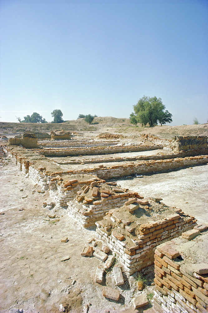 Harappa site, Indus Valley Civilisation between 3000 and 1700 BC, Sahiwal District, Pakistan