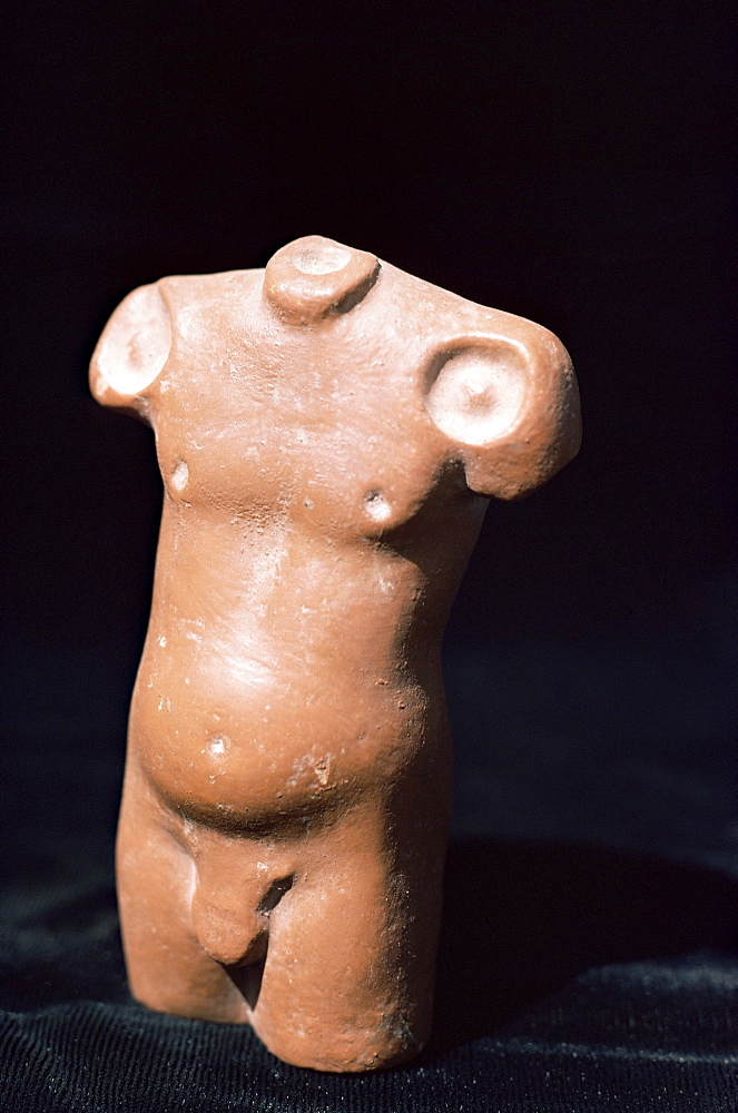 Torso, statue, Harappa museum, Pakistan, Asia