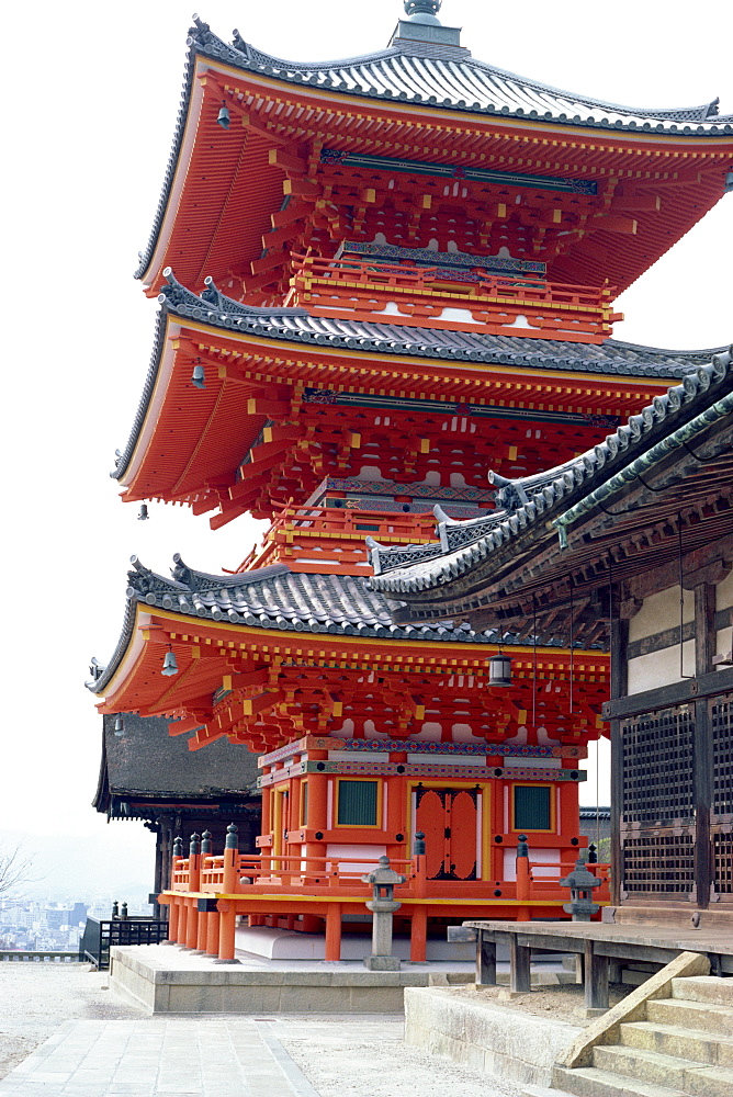 Kiyomizu Temple, Kyoto, Japan, Asia