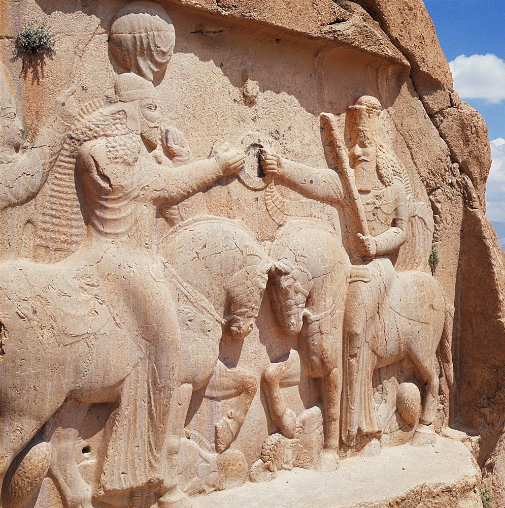 Investiture of Ardeshir I, Naqsh-e Rustam, Iran, Middle East