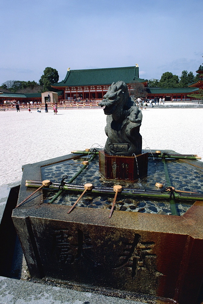 Heian Shrine, Kyoto, Japan, Asia