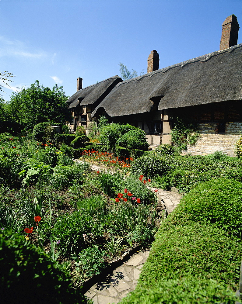 Anne Hathaway's cottage, Shottery, Stratford-on-Avon, Warwickshire, England, United Kingdom, Europe