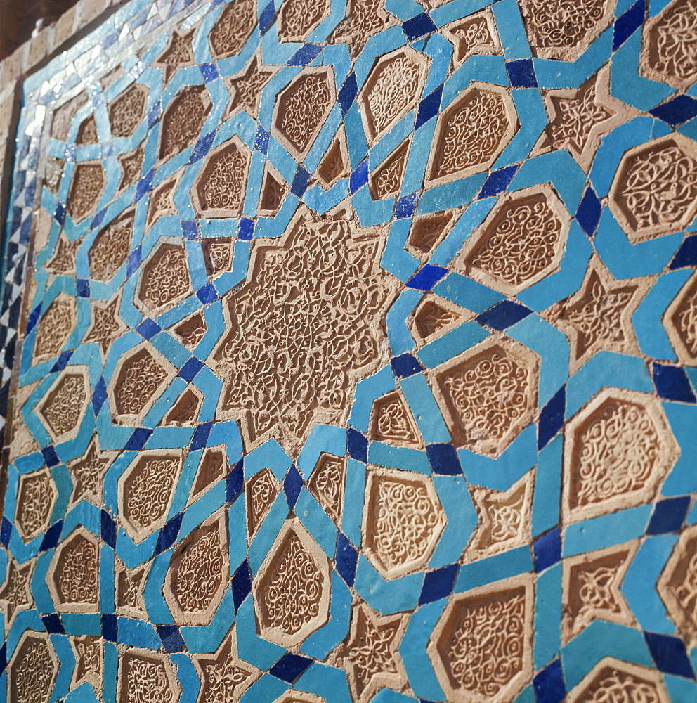 Detail, Friday Mosque, Yazd, Iran, Middle East