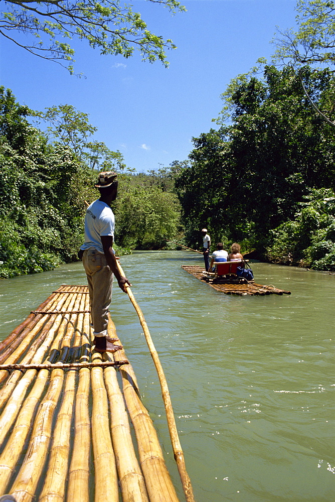 Rafting, Jamaica, West Indies, Caribbean, Central America