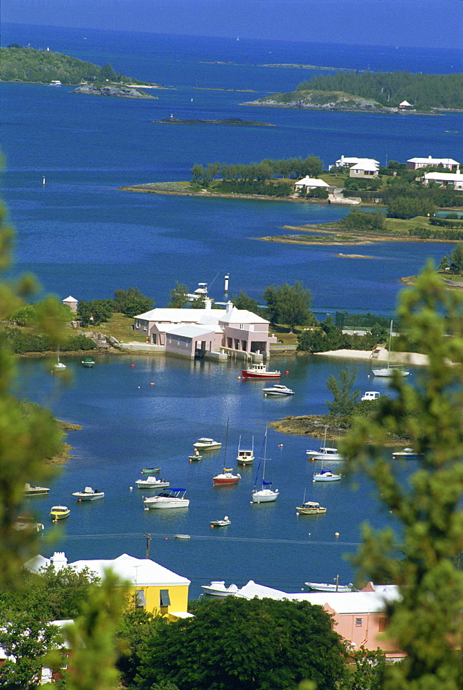 View from Gibbs Hill, Bermuda, Central America