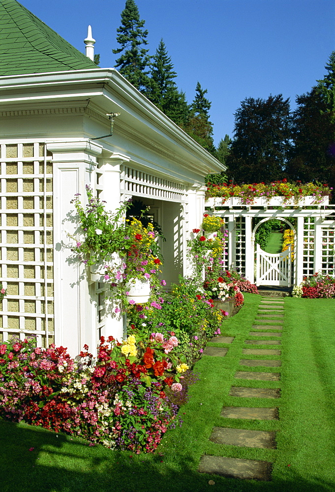 Butchart Gardens, Victoria, British Columbia, Canada, North America