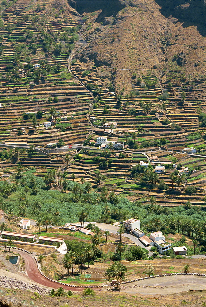 Valle Gran Rey, La Gomera, Canary Islands, Spain, Atlantic, Europe